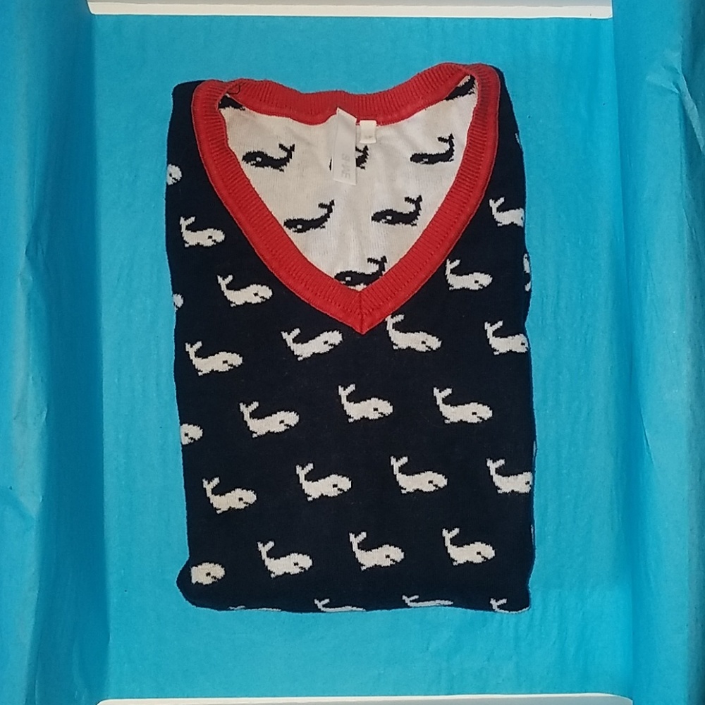 Whale sweater